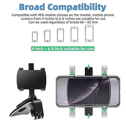 Car Cradle Mobile Phone Holder Mount Stand 360� Rotation