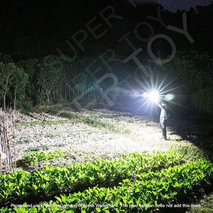 Torch - Hammer Torch LED Flashlight with powerbank